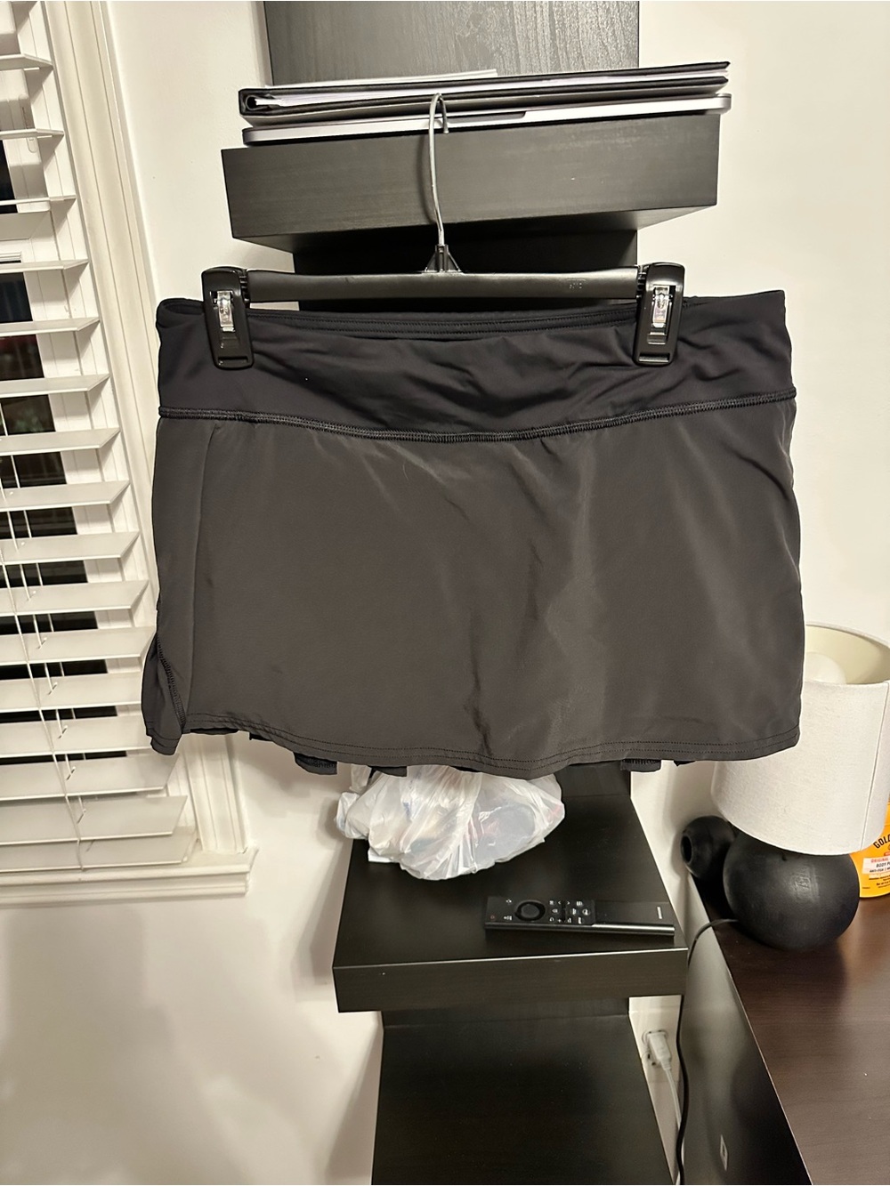 Black Women’s Active Skort - Comfortable Athletic skirt